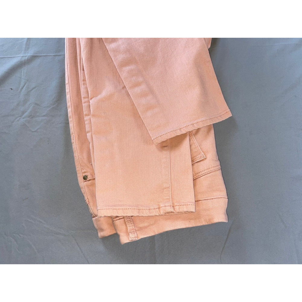 Chico's So Slimming Girlfriend Slim Leg Ankle Jeans w/ Studded Cuffs. 12R, EUC!! - Picture 4 of 9